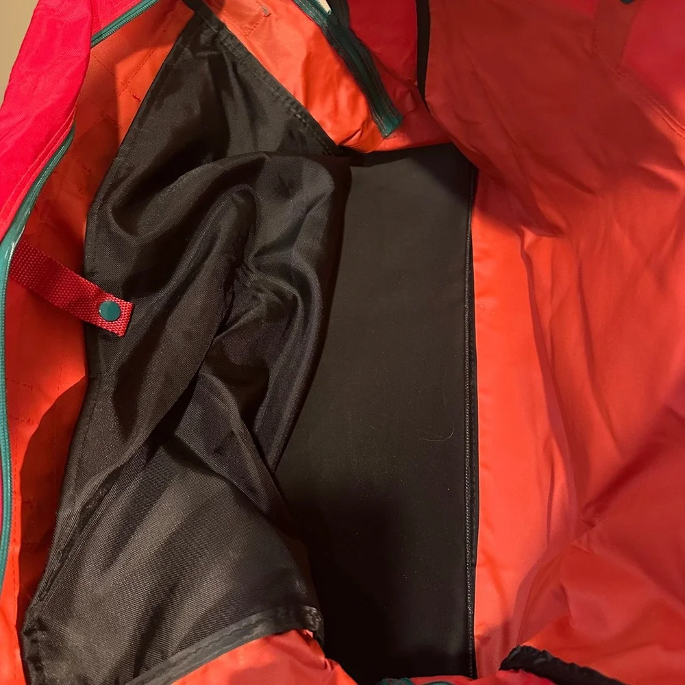 Vintage Coca-Cola Sportswear Red Nylon Duffel Bag Travel Weekender Gym Bag